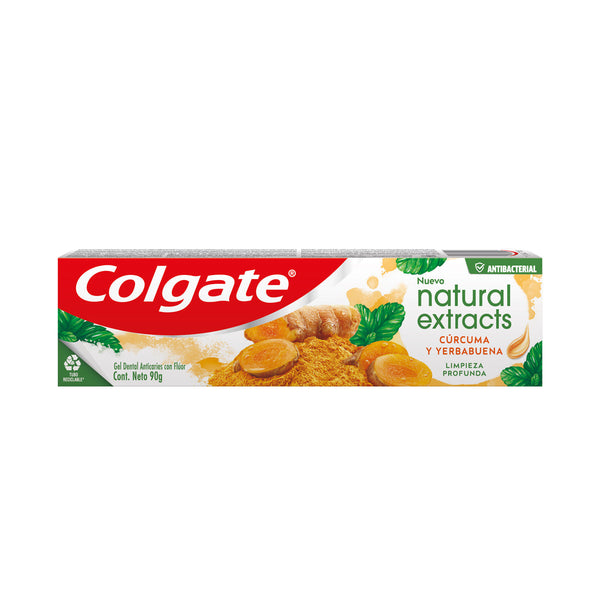 Colgate Naturals Extracts Toothpaste Turmeric & Peppermint 90Gr / 3.04Oz