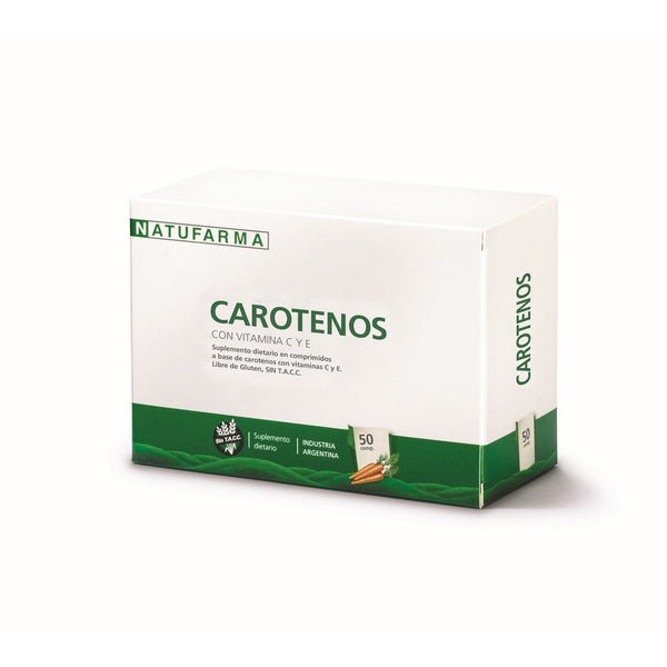 Natufarma Carotenes Tan Accelerator: Natural Carotenes to Enhance Tanning, Protect Skin & Prevent Sunburns (50 Tablets Ea.)