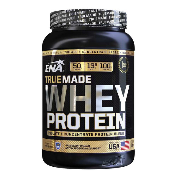 2 Pack Ena Premium Whey Protein True Made Sports Supplement: 930Gr/32.8Oz Each | Non-GMO, Gluten Free & Soy Free