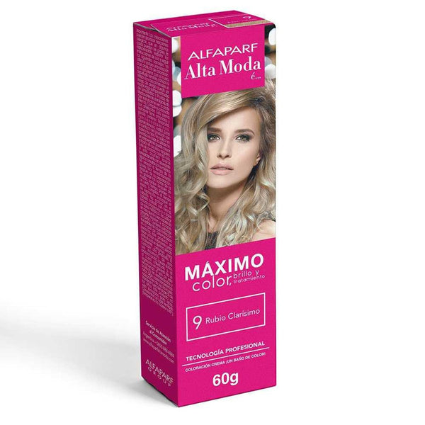 Alta Moda Hair Coloring Alfaparf E Colore 9 Clarisimo Blonde (60Gr / 2.11Oz)