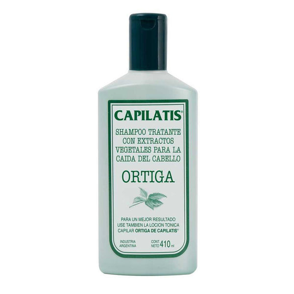 Capilatis Nettle Treating Shampoo(410Ml / 13.86Fl Oz) Strengthen and Moisturize Hair for Body and Shine