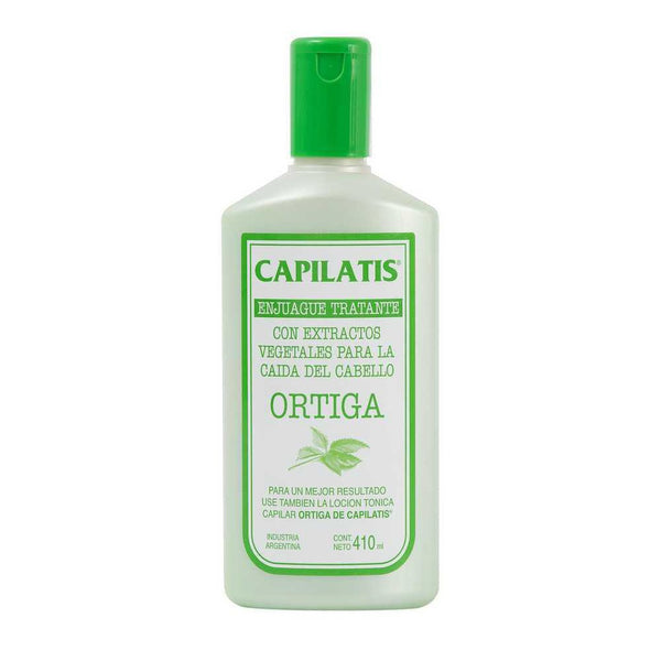 Capilatis Rinse Treating Nettle(410Ml / 13.86Fl Oz) Strengthen Hair Fiber, Moisturize & Protect for More Body & Shine