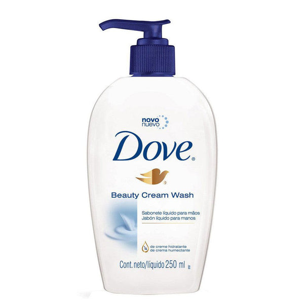 Dove Beauty Cream Wash Ato Liquid Soap(250Ml / 8.45Fl Oz) Natural Moisturizers, Hypoallergenic, pH Balanced, Non-Comedogenic