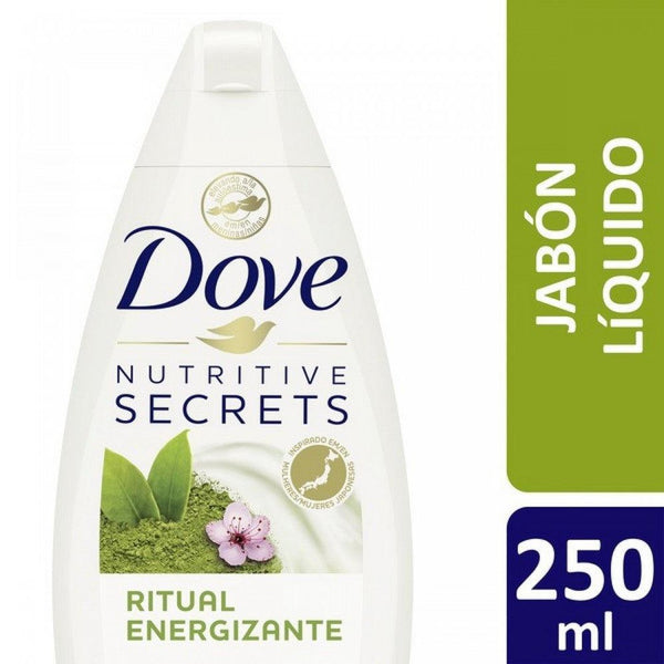 Dove Matcha Green Tea & Sakura Flower Energizing Liquid Soap - pH Balanced, Hypoallergenic & Cruelty-Free