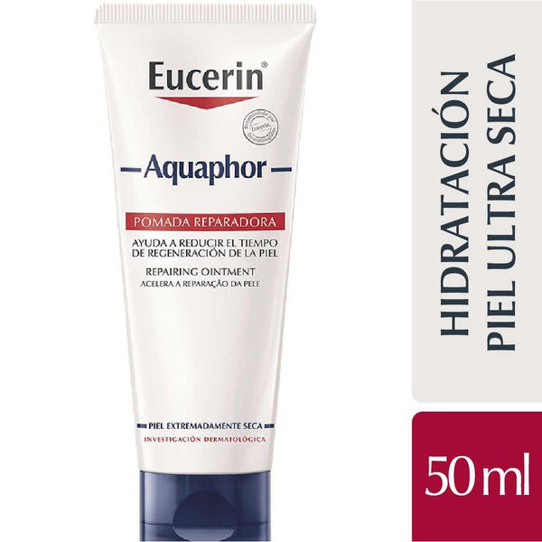 Eucerin Aquaphor Repair Ointment( 50Gr / 1.76Oz ) Non-Greasy, Fragrance Free Moisturizer with Hypoallergenic Benefits -