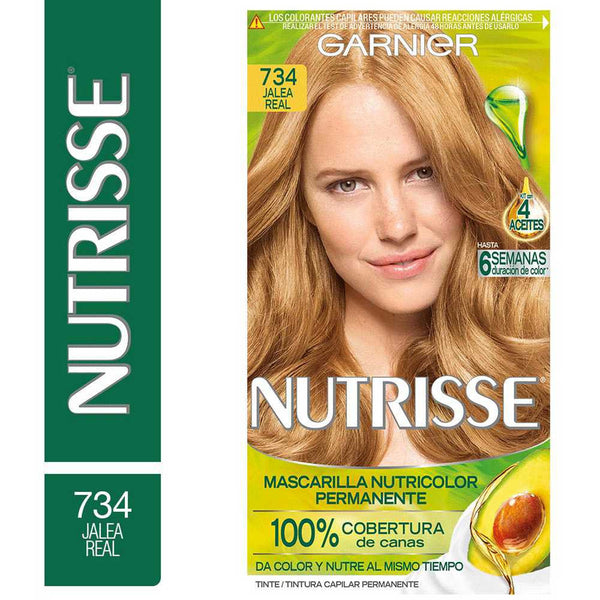 Garnier Nutrisse Hair Color Classic Tone 734 Honey Blonde 45Gr 1.58Oz