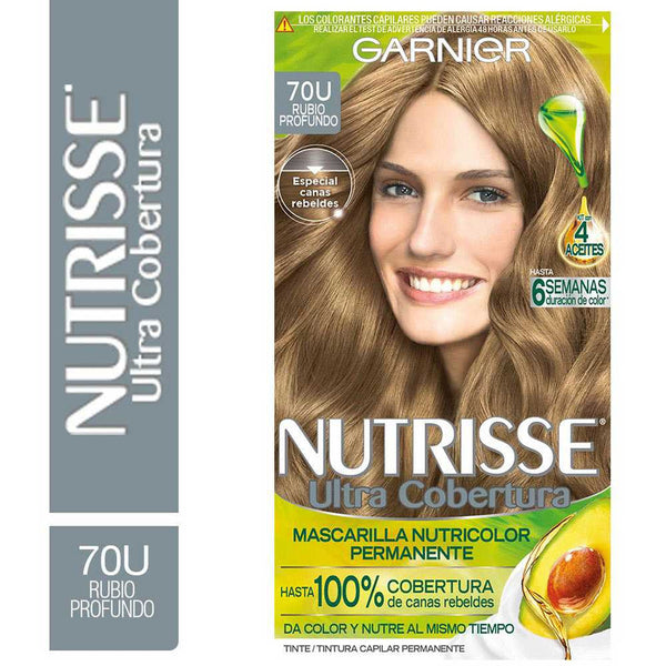 Garnier Nutrisse Ultra Coverage Hair Color Tone 70 Deep Blonde 45Gr/1.58Oz