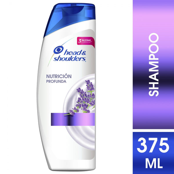 Head & Shoulders Deep Nutrition Shampoo (375ml/12.68Fl Oz): Hydrate, Cleanse and Moisturize for a Healthy Scalp and Up to 100% Dandruff Free