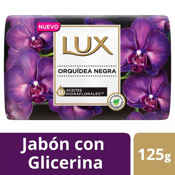 Lux Soap In Bar Black Orchid (125G / 4.4Oz) - Natural Ingredients for Gentle Cleansing & Hydration, Sulfate & Paraben Free