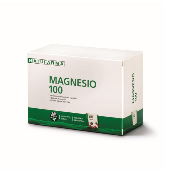 Natufarma Magnesium: Relieve Muscle Cramps & Painful Contractures with 60 Tablets