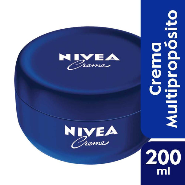 Nivea Creme Pote Cream (200Ml / 6.76Fl Oz): Hypoallergenic, Paraben-Free, Dye-Free, Silicone-Free Moisturizer for All Skin Types