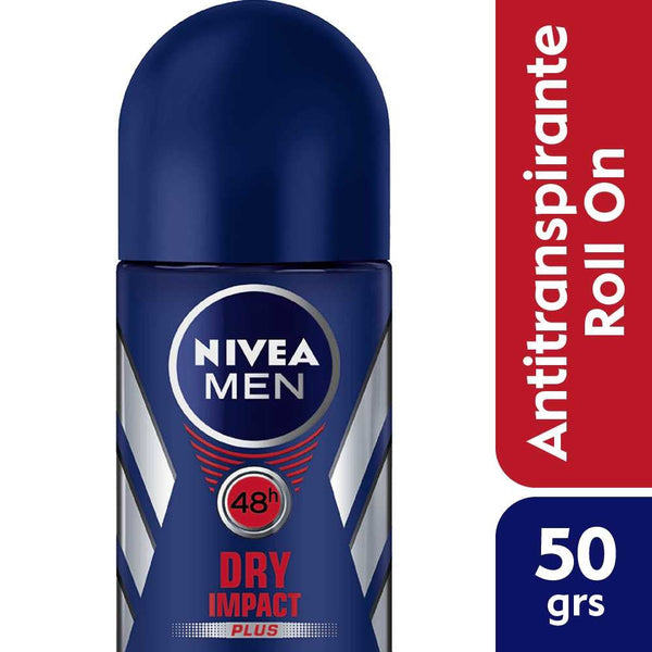 Nivea Roll On Dry Impact Deodorant: 48 Hours of Protection and Intense Care for Normal Skin 50Ml / 1.69Fl Oz