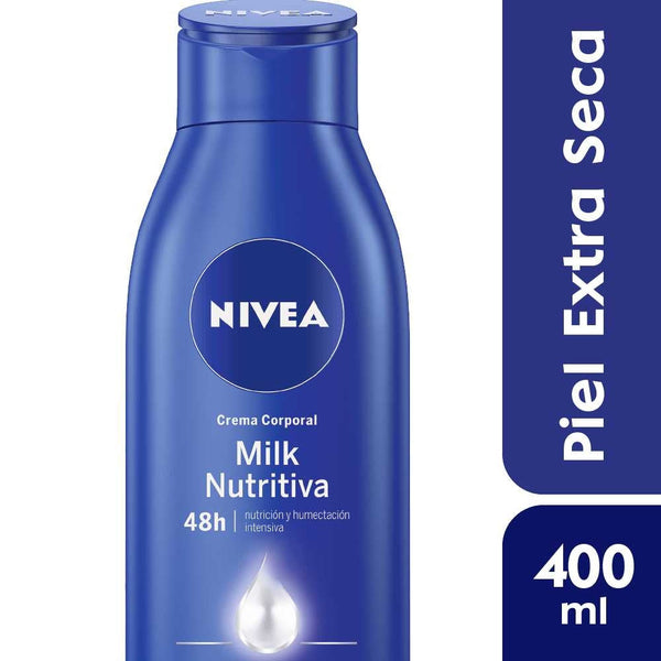 Nivea Soft Milk Extra Dry Skin Body Cream - Moisturize & Hydrate Skin with Natural Almond Oil & Vitamin E 400Ml / 13.52Fl Oz