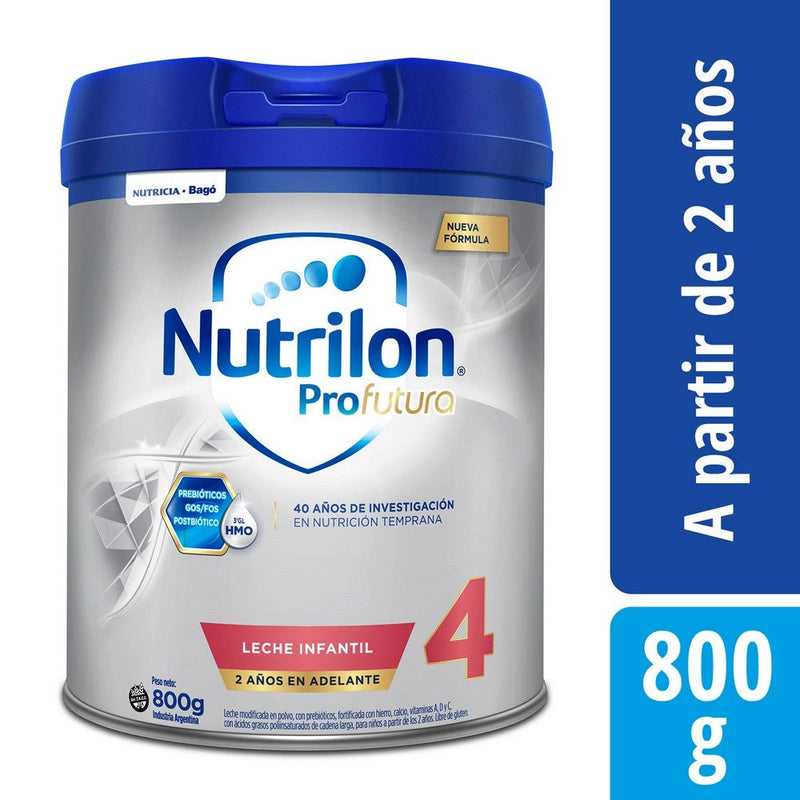 Nutrilon Infant Formula Milktea Powder Profutura 4 (800G / 28.21Oz): Prebiotics, Long-Chain Polyunsaturated Fatty Acids, Gluten-Free