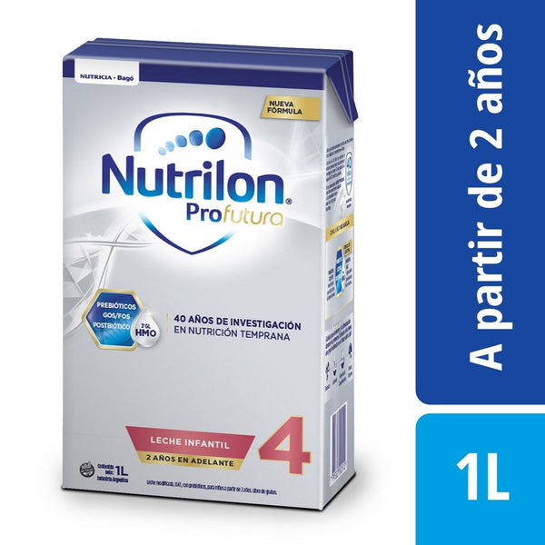 Nutrilon Profutura 4 Infant Formula (1000ml/33.81floz) with Prebiotics GOSCC/FosCL(9:1),Gluten-Free,Vitamins A, C, D and E and Iron for Healthy Growth
