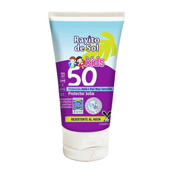 Rayito De Sol Kids Mini Sunscreen SPF 50 | 30Gr/1.01Oz | Non-Comedogenic, Hypoallergenic, Water Resistant 80 Minutes