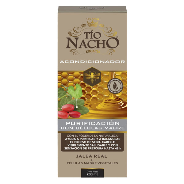 Tio Nacho Purification Conditioner: Deep Nourishment & Hydration with Natural Oils & Royal Jelly (200ml / 6.76fl oz)