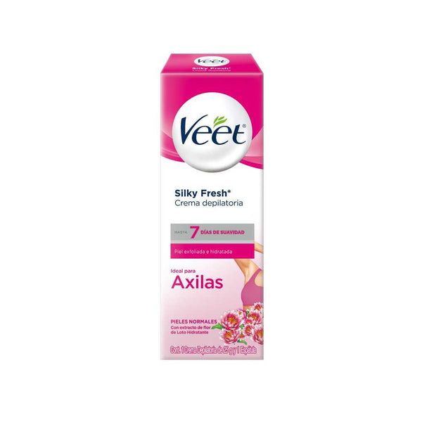 Veet Depilatory Cream For Armpits Normal Skin (25G/0.88G): Gentle, Soothing and Effective Hair Removal Formula